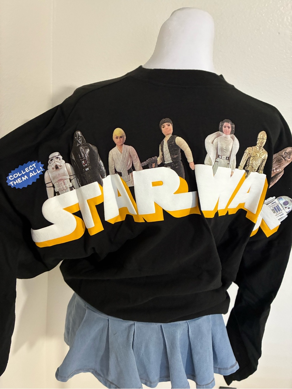 Star Wars Vintage Action Figures Spirit Jersey 🖤